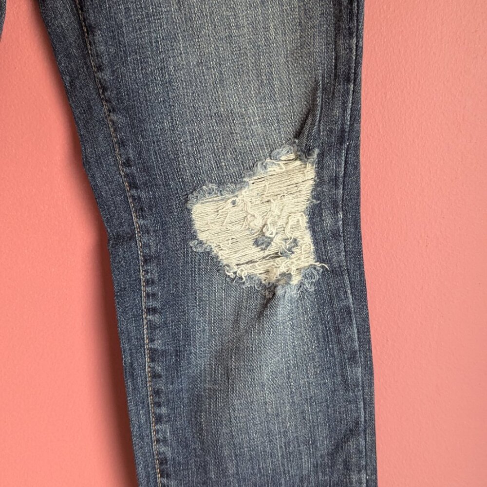 High waisted Ripped Skinnies - Picture 5 of 6